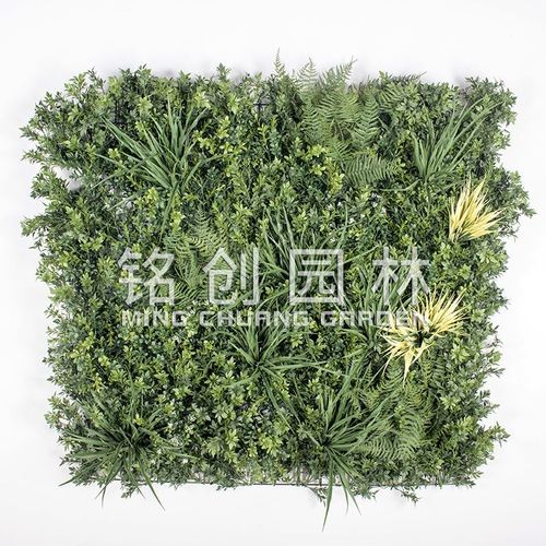 直銷阻燃仿真植物墻防火綠植墻環保材料綠植商場裝飾植物墻配材